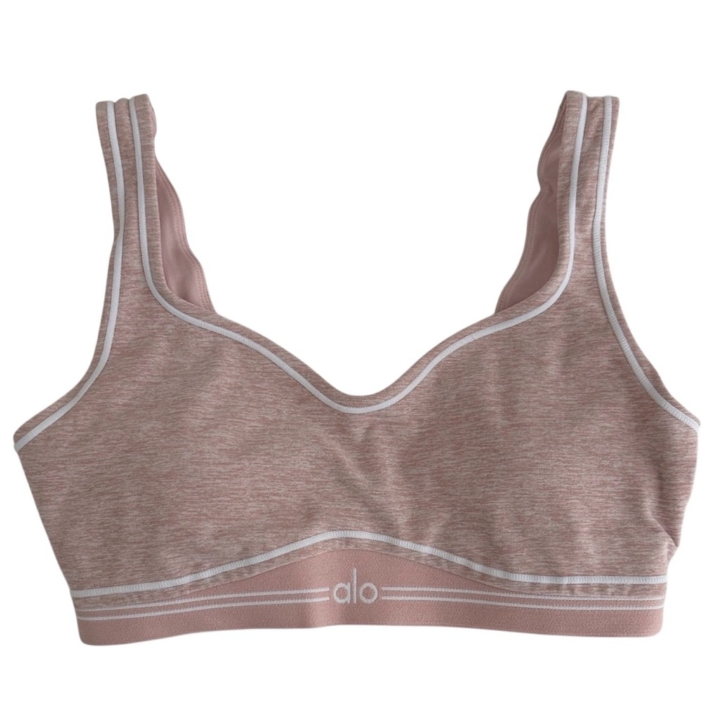 ALO Yoga Alosoft Heart Throb Bra Size Small - Picture 2 of 3